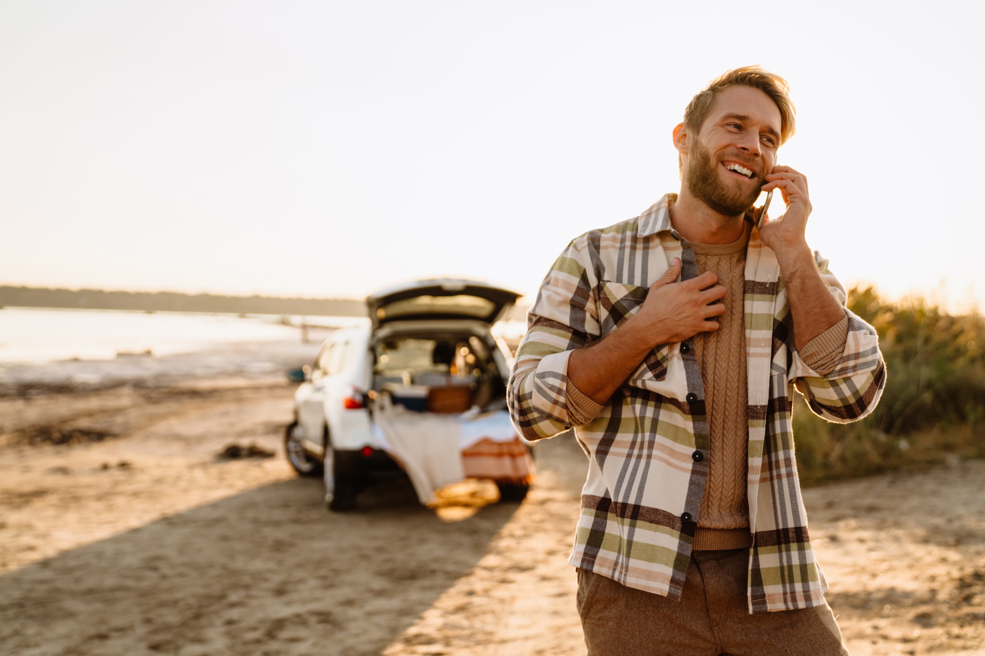 Patriot Mobile customer using wireless service